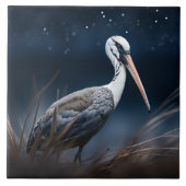 Carreau Ibis à minuit (Devant)