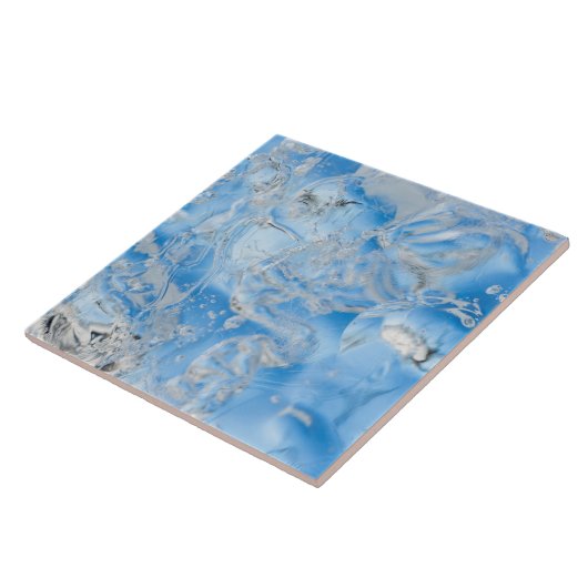 Carreau Iceberg bleu cool (Côté)