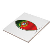 Carreau Ichthus - drapeau portugais (Côté)