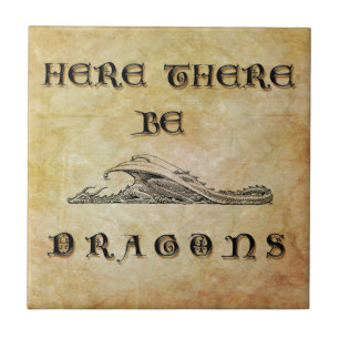 Carreau Ici Il Y A Des Dragons