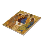 Carreau Icône de la Sainte Trinité Rublev Cadeau catholiqu (Côté)