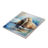 Carreau Icy Water Walrus Serene (Côté)