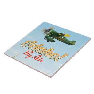 Carreau Idaho ! Par avion