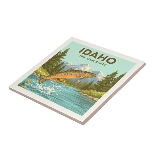 Carreau Idaho vintage (Côté)