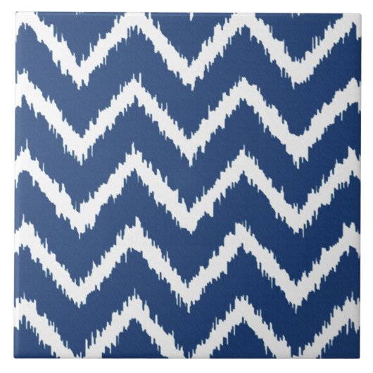 Carreau Ikat Chevron (Devant)