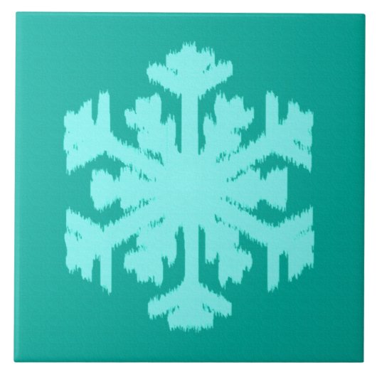 Carreau Ikat Snowflake (Devant)