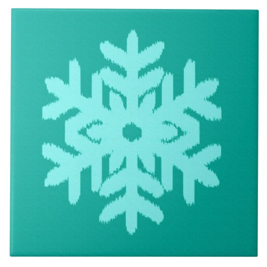 Carreau Ikat Snowflake (Devant)