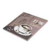 Carreau Il est temps pour le café (Côté)