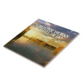 Carreau Il Fera De Plus Grandes Oeuvres Jean 14:12 (Côté)