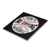 Carreau Il n'y a pas de larmes au baseball (Côté)