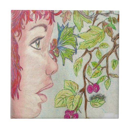 Carreau Il y a un fiary sur mon nez (Devant)