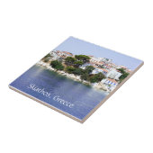 Carreau Île de Skiathos, Grèce Tile (Côté)