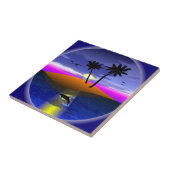 CARREAU ÎLE TROPICALE (Côté)