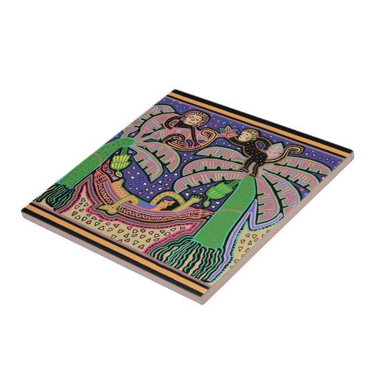 Carreau Île tropicale (Côté)