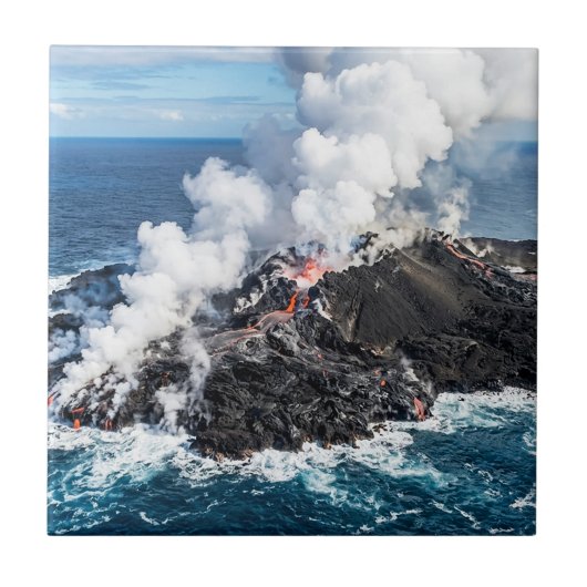 Carreau Île volcanique (Devant)