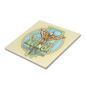 Carreau Illinois Nurse Caduceus Tile (Côté)