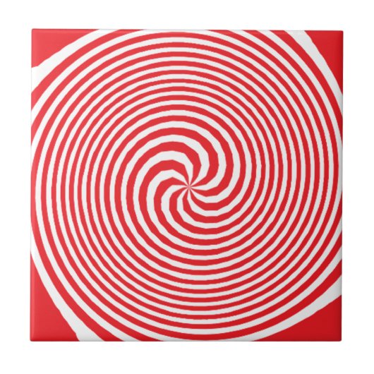 Carreau Illusion d'optique Motif Abstrait (Devant)