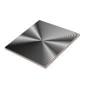 Carreau Illusion optique argentée (Côté)