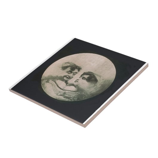 Carreau Illusion optique de lune (Côté)