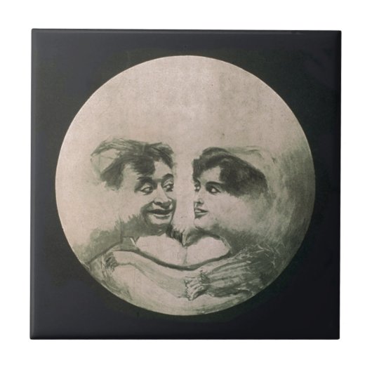 Carreau Illusion optique de lune (Devant)