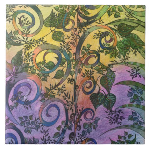 Carreau Illusions Illusions Grande mosaïque en céramique