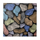 Carreau Illustration amusante de pierres pour salle de bai (Devant)