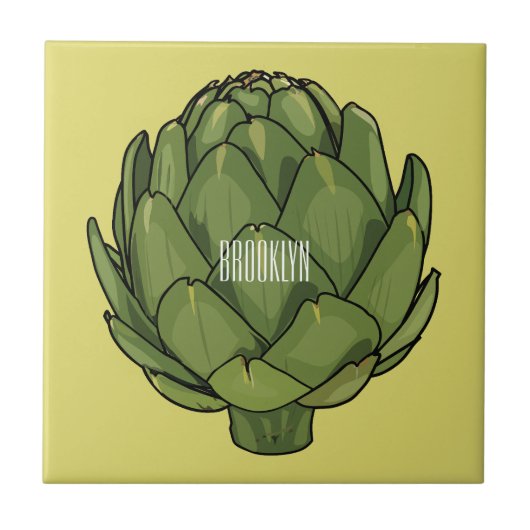 Carreau Illustration d'artiste (Devant)