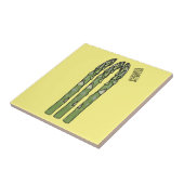 Carreau Illustration d'Asparagus (Côté)