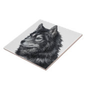 Carreau Illustration de Balto Dog (Côté)