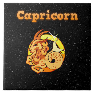 Carreau Illustration de Capricorne