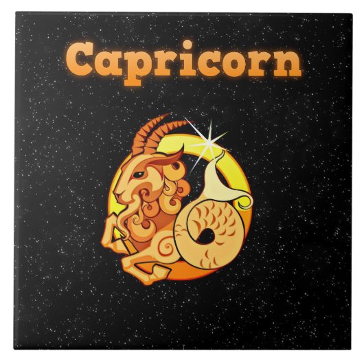 Carreau Illustration de Capricorne (Devant)