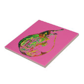 Carreau Illustration de couleur pour aquarelle d'art de (Côté)