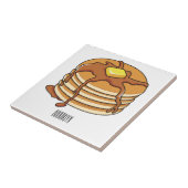 Carreau Illustration de dessin animé de Pancake (Côté)