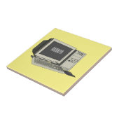 Carreau Illustration de dessin sur ordinateur (Côté)