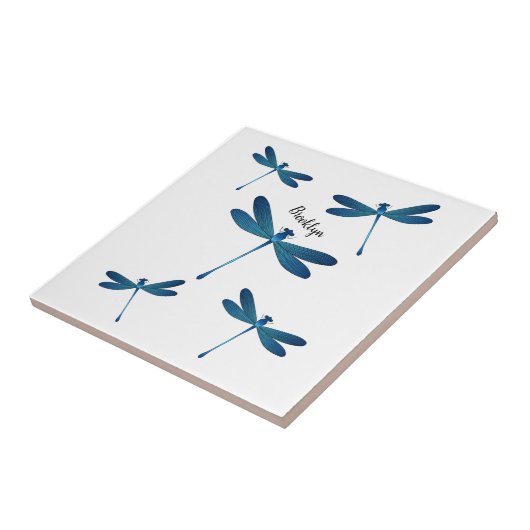 Carreau Illustration de dragonfly (Côté)