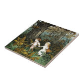 Carreau Illustration de Hansel et de Gretel (Côté)