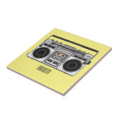 Carreau Illustration de la bande dessinée radio (Côté)