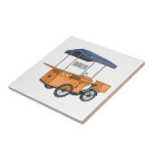 Carreau Illustration de la carotte de vélo (Côté)