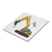 Carreau Illustration de la pelle de rupture (Côté)