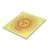 Carreau Illustration de l'art face soleil Thunder_Cove (Côté)