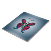 Carreau Illustration de papillon (Côté)
