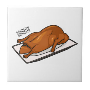Carreau Illustration de Peking duck