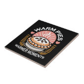 Carreau Illustration de tourte douillette : Pies chaudes M (Côté)