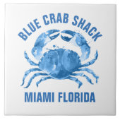 Carreau Illustration des crabes bleus (Devant)