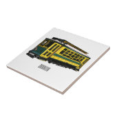 Carreau Illustration du chariot Mata (Côté)