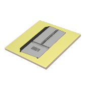 Carreau Illustration du réfrigérateur de porte française (Côté)