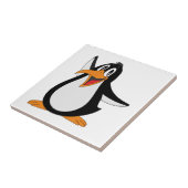 Carreau Illustration heureuse de bande dessinée (Côté)