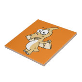 Carreau Illustration Mignonne D'Un Pterodactyl. 2 (Côté)