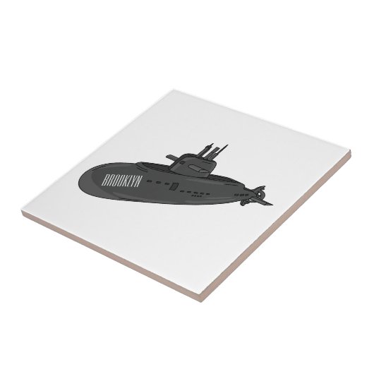 Carreau Illustration sous-marine (Côté)