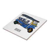 Carreau Illustration Tuk tuk (Côté)